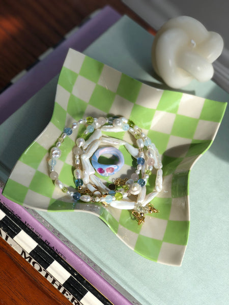 Pearl and Pastel Necklace