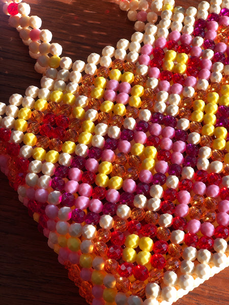 Sunset Granny Square Mist Bag