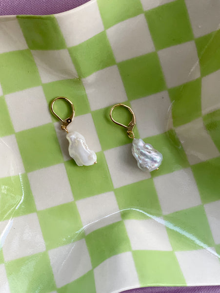 Small Pearl Earrings