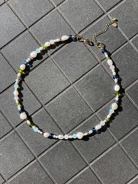 Pearl and Pastel Necklace