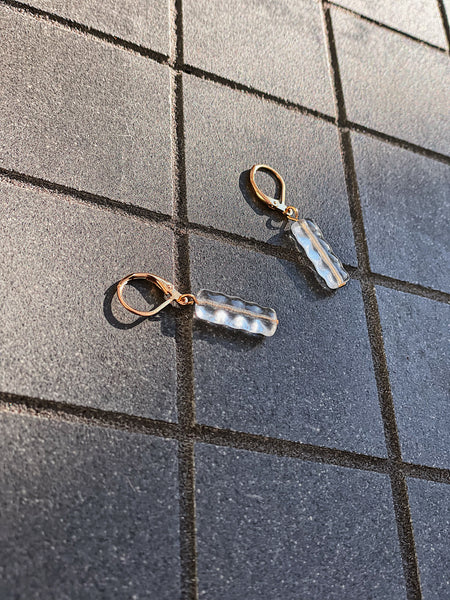 Crystal Antique Bead Earrings