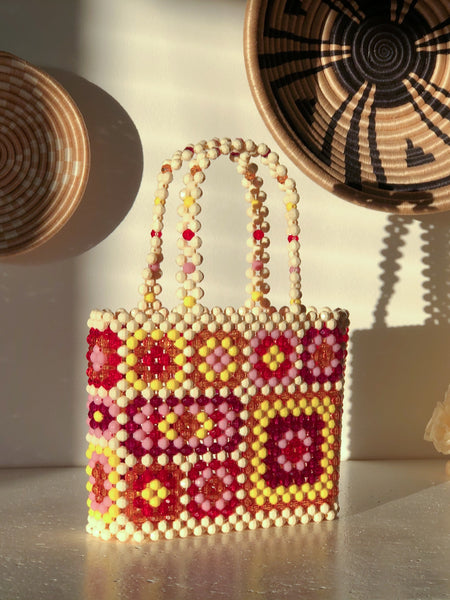 Sunset Granny Square Mist Bag