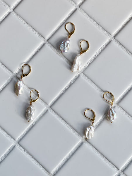 Small Pearl Earrings