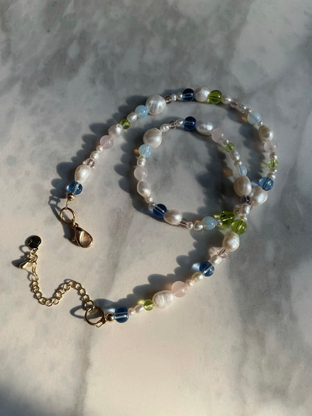 Pearl and Pastel Necklace