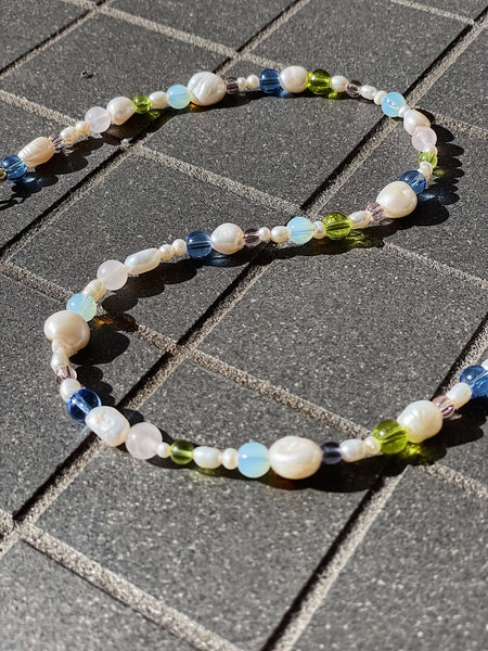 Pearl and Pastel Necklace