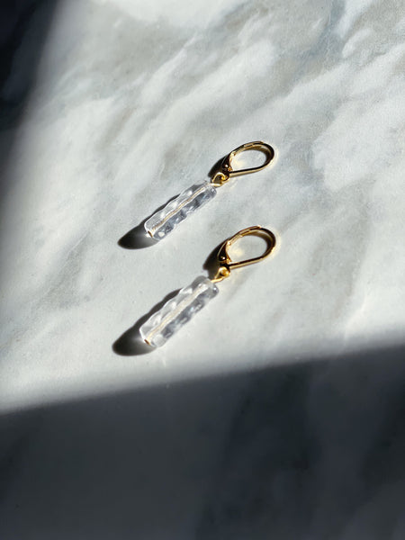 Crystal Antique Bead Earrings