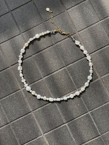 Imperfect Mixed Pearl Necklace