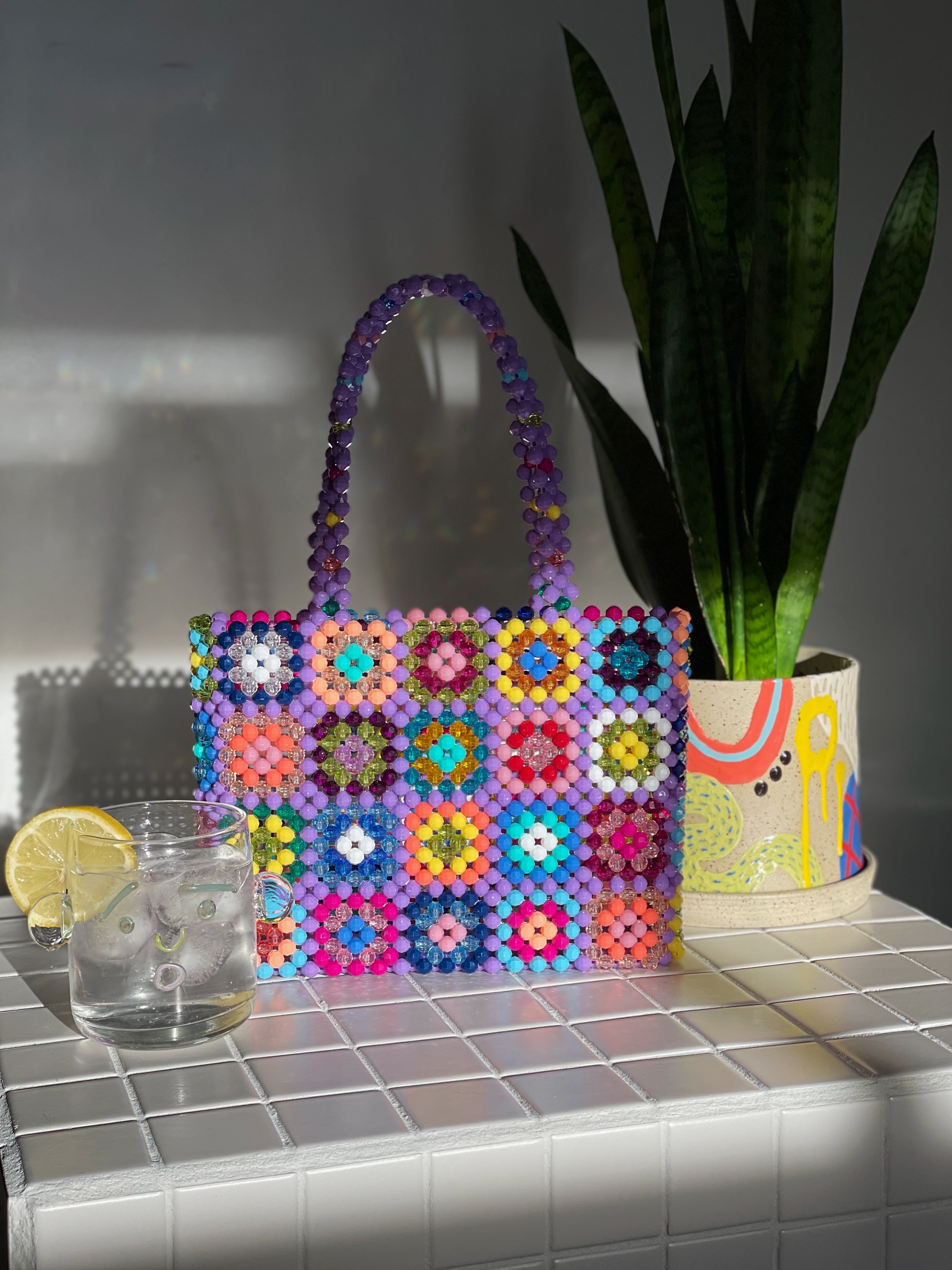 ダブレットBURNING EMBROIDERY SUPERMARKET BAG Embroidery Design ITH - Graffiti Music zipper Bag